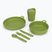 Travel cookware set Sea To Summit Horizon Dinnerware tarragon