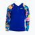 Children's Funky Trunks Zippy Rash Vest Swim Shirt in bloom