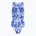 Women's one-piece swimsuit Funkita Hi Flyer One Piece blossom blue