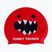 Swim cap Funky Trunks Silicone red monster