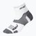 2XU Vectr Ultralght 1/4 Crew sports socks white UA5046E
