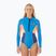 Women's wetsuit Rip Curl G-Bomb 1,5 mm Full Zip Springsuit electric blue