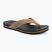 Men's flip-flops Rip Curl Chiba Bloom Open Toe brown/black