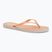 Women's Rip Curl Icons Of Surf Bloom peach flip flops