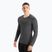 Men's thermal base layer top icebreaker 200 Oasis Crewe gritstone