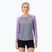 Women's thermal active sweatshirt Mons Royale Icon Raglan grey heather/ lupin