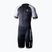 Men's triathlon suit Synergy Elite Short Sleeve Trisuit salt & pepper