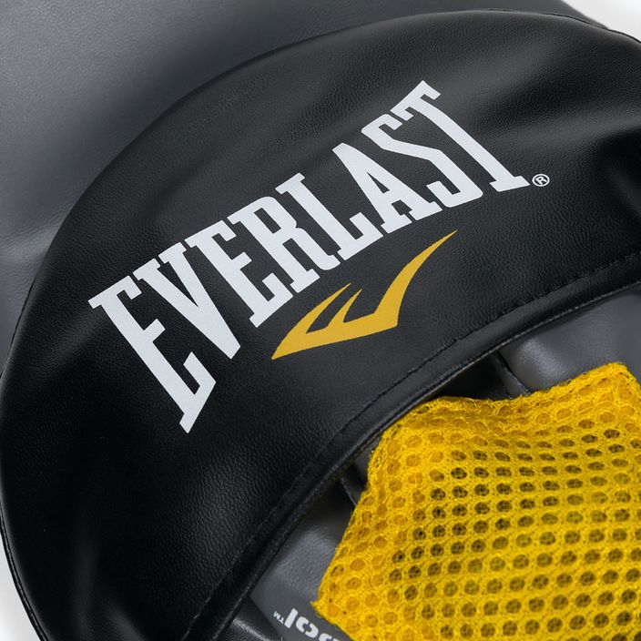Everlast Lea Punch Mantis grey leather trainer discs EV4910 4