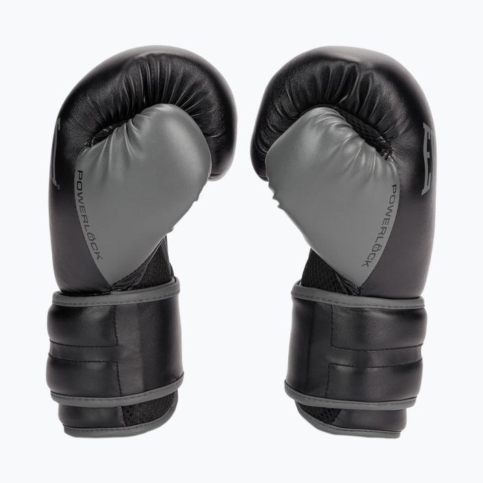 Everlast Powerlock PU men's boxing gloves black EV2200 4