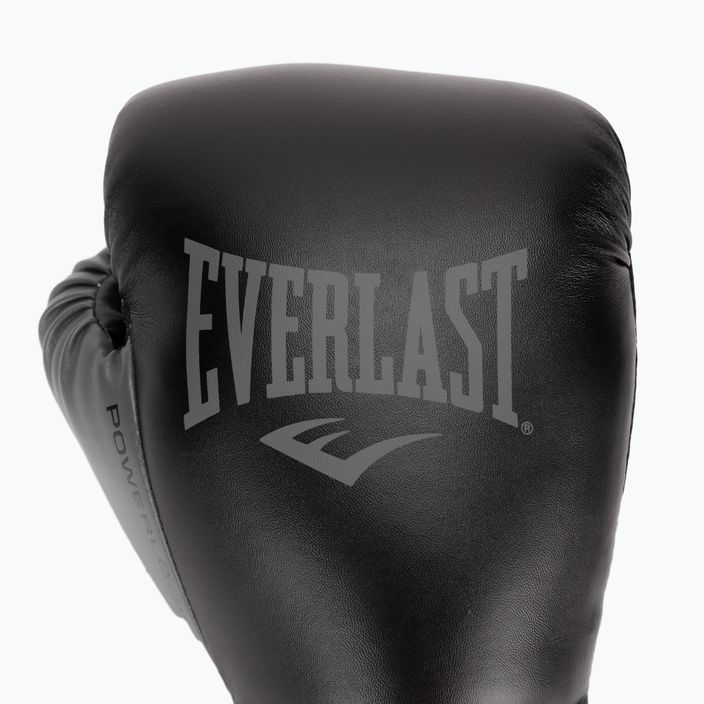 Everlast Powerlock PU men's boxing gloves black EV2200 5