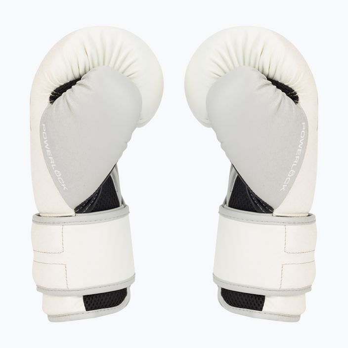 Everlast Powerlock Pu men's boxing gloves white EV2200 4