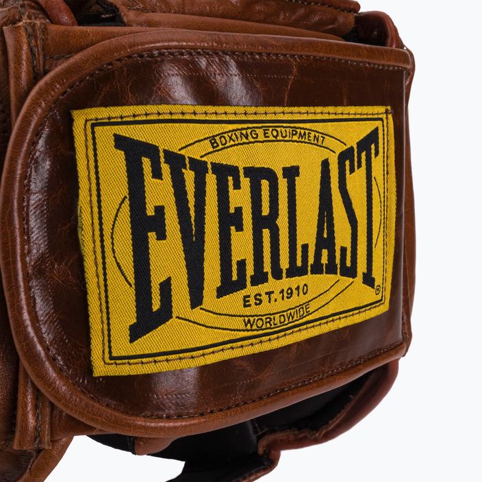 Everlast 1910 PRO brown boxing helmet 4660 4