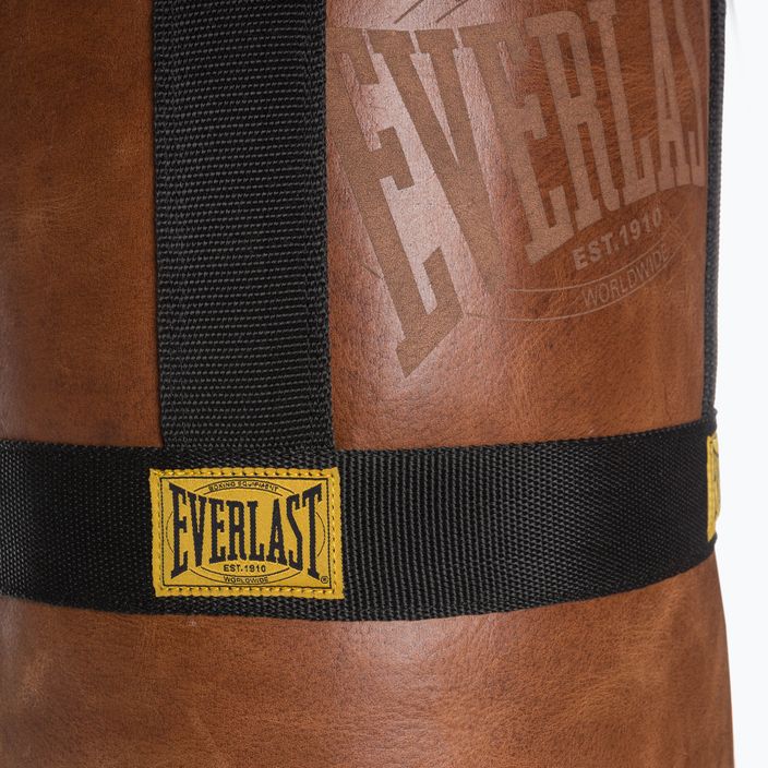 Everlast 1910 brown leather boxing bag EV5780 2