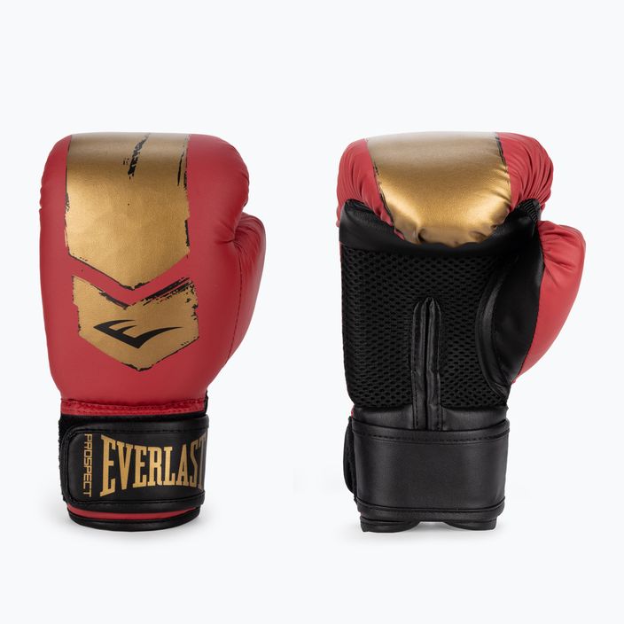 Everlast Prospect 2 red/gold children's boxing gloves EV4602 RED/GLD 3