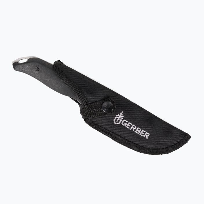 Gerber Moment Fixed Large Drop Point hiking knife black/silver 31-003617 3