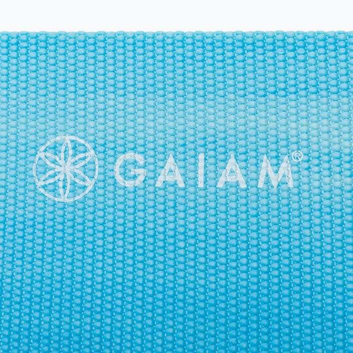 Gaiam Tie Dye yoga mat 4 mm blue 54844 4