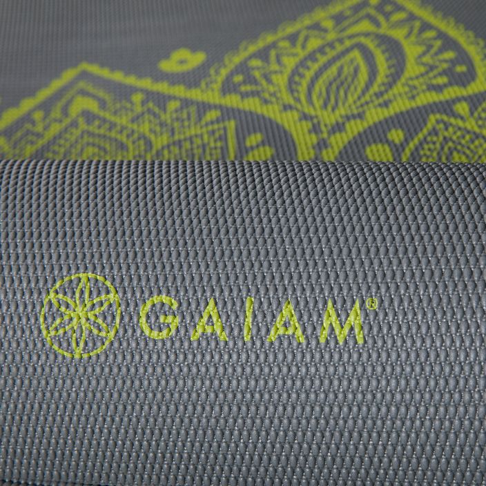 Gaiam Citron yoga mat Sundial 6 mm grey 61333 4