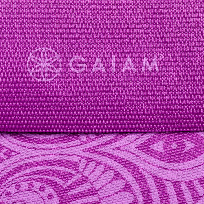 Gaiam yoga mat Purple Mandala 6 mm purple 62202 4
