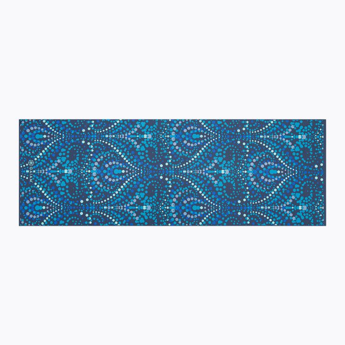 Gaiam Mystic yoga mat 6 mm blue 62899 4