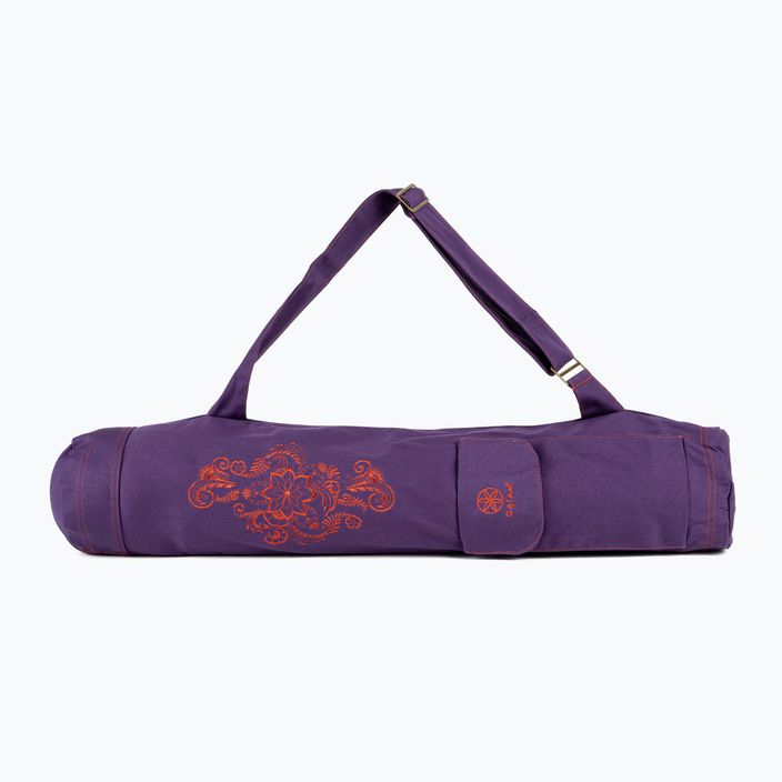 Gaiam yoga mat bag purple 62914 2