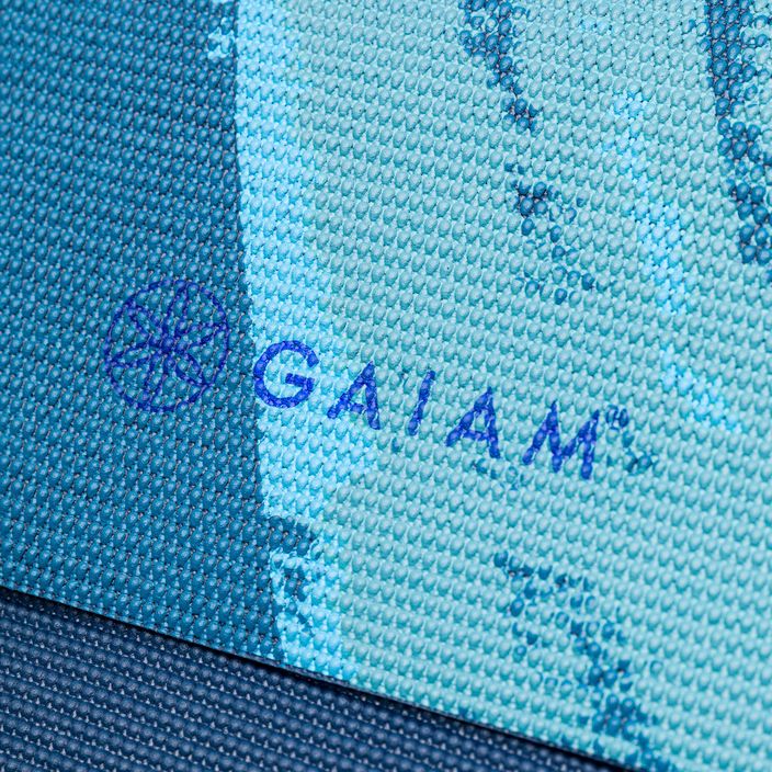 Gaiam Pacific Harbor yoga mat 4 mm blue 63069 4