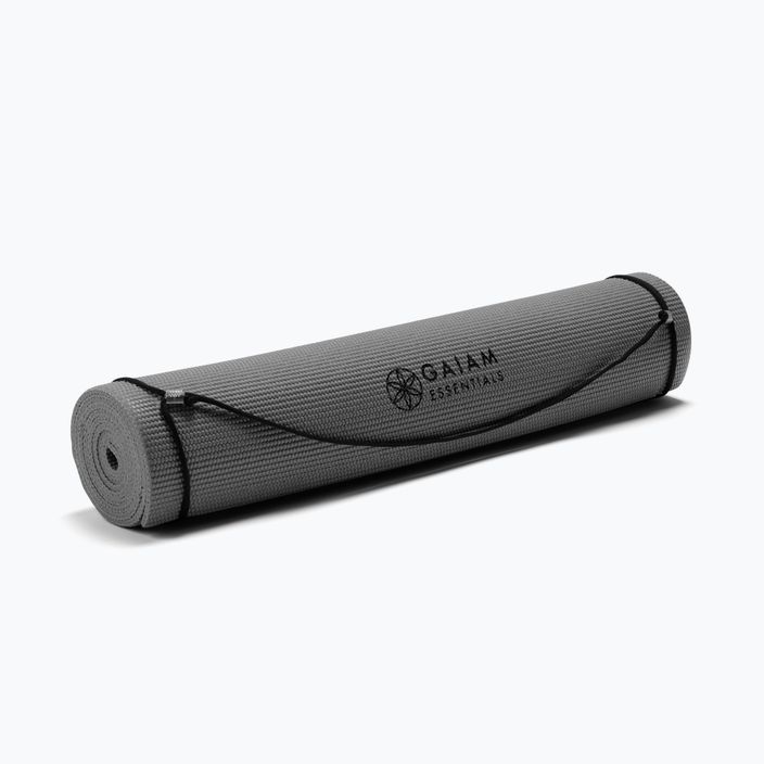 Gaiam Essentials yoga mat 6 mm grey 63317 3