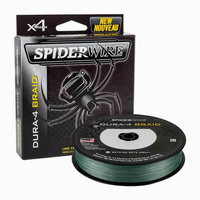 SpiderWire Dura 4 green spinning braid 1450386