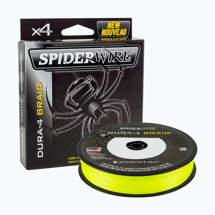 SpiderWire Dura 4 yellow spinning braid 1450404 2