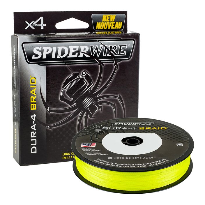 SpiderWire Dura 4 yellow spinnig braid 1450413 2