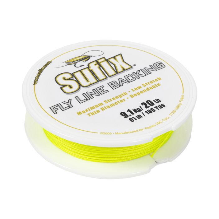 Sufix Fly Line Backing spinning line yellow ASU470618 2