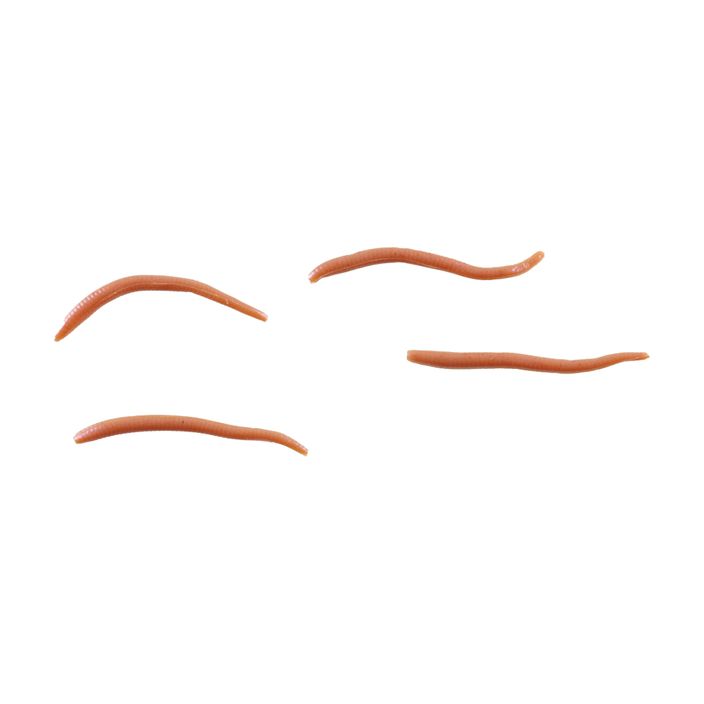 Berkley Gulp Alive Angle Worm Natural artificial worm lure orange 1140586 2
