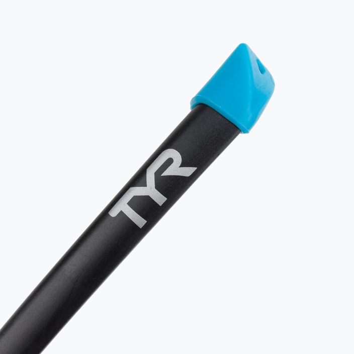 TYR Ultralite Snorkel 2.0 black-blue swim face tube LSNRKL_001 3