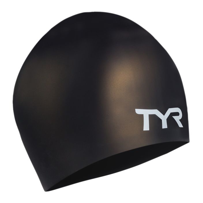 TYR Wrinkle-Free swimming cap black LCSL_001