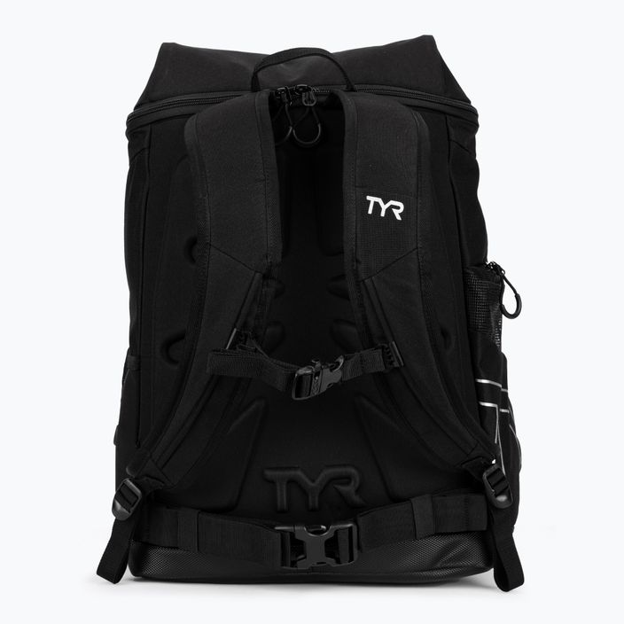 TYR Alliance Team 45 l black/black swimming backpack 3
