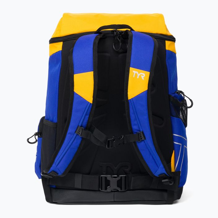 TYR Alliance Team 45 swimming backpack blue-gold LATBP45_470 3