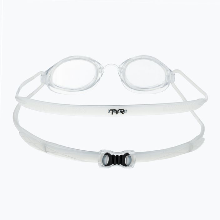 TYR Tracer-X Racing clear swimming goggles 5