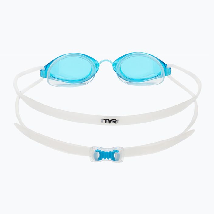 TYR Tracer-X Racing blue/clear swimming goggles LGTRX_217 5