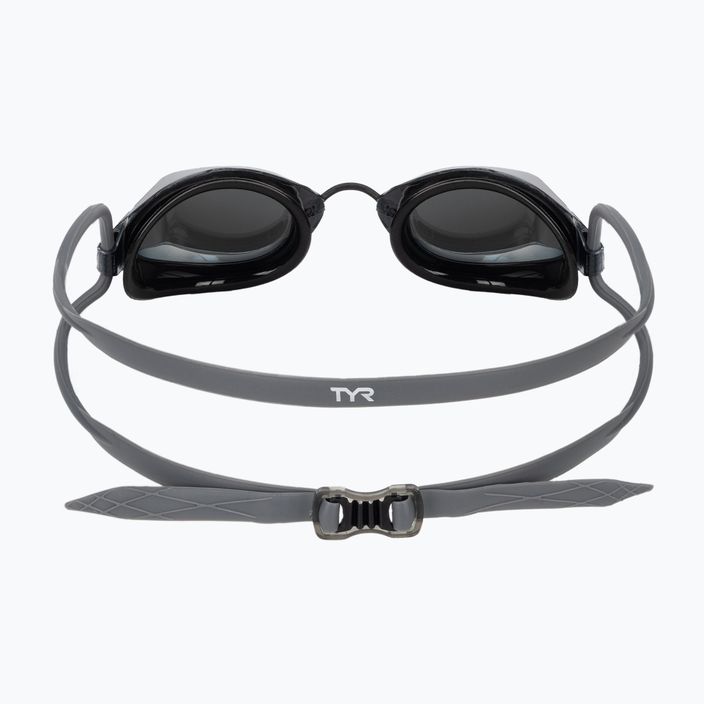 TYR Tracer-X Racing Mirrored silver/black swimming goggles LGTRXM_043 5