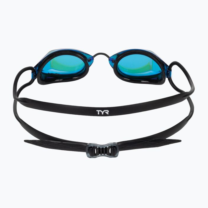 TYR Tracer-X Racing Mirrored blue/black swimming goggles LGTRXM_422 5