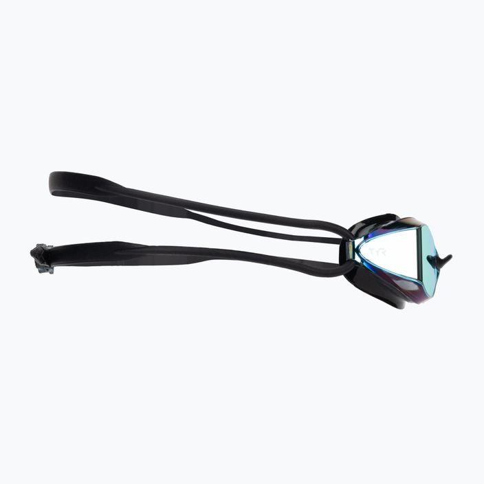 TYR Tracer-X Racing Mirrored gold/black swimming goggles LGTRXM_751 3