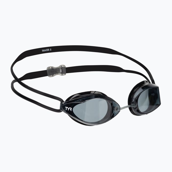 TYR Tracer-X Racing Nano smoke/black swimming goggles LGTRXN_074