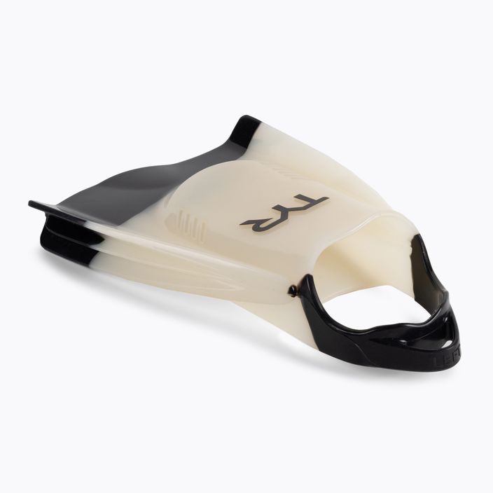 TYR Hydroblade swimming fins white and black LFHYD 4