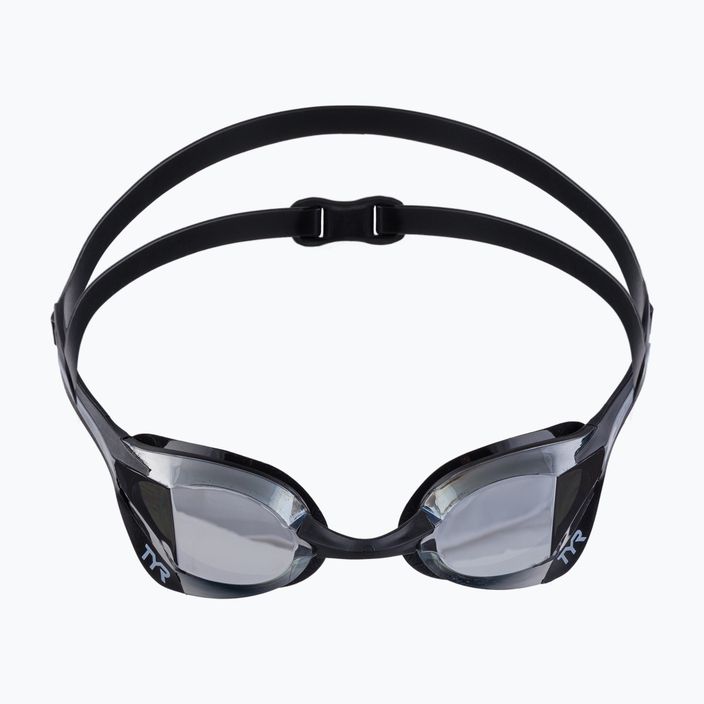 TYR Tracer-X Elite Mirrored silver/black swimming goggles LGTRXELM_043 2