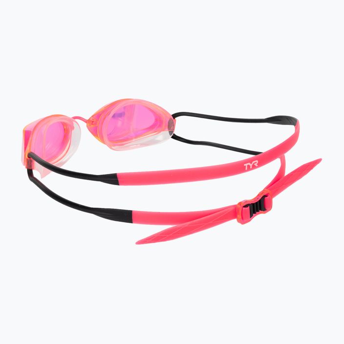 TYR Tracer-X Racing Mirrored pink/black swimming goggles LGTRXM_694 4