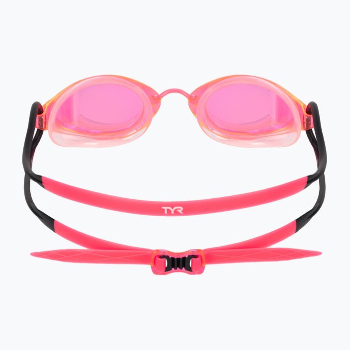 TYR Tracer-X Racing Mirrored pink/black swimming goggles LGTRXM_694 5