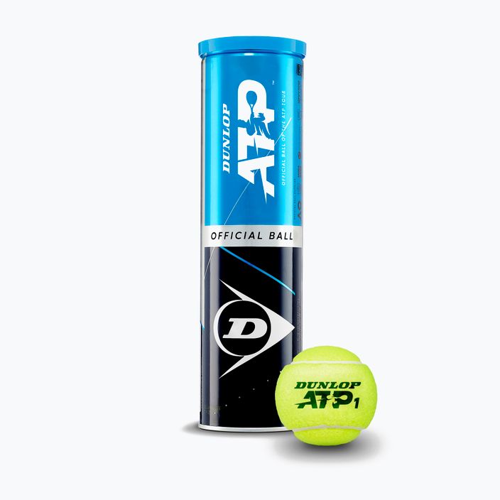 Dunlop ATP tennis balls 4 pcs yellow 601314 2