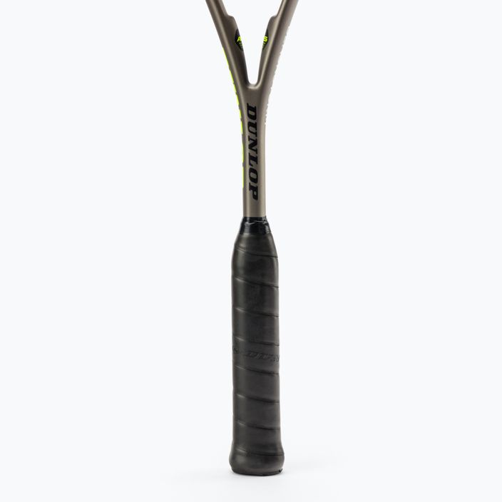 Squash racket Dunlop Sq Blackstorm Graphite 5 0 grey-yellow 773360 4