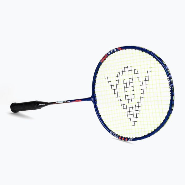 Dunlop Nitro-Star SSX 1.0 badminton set blue/yellow 13015319 3