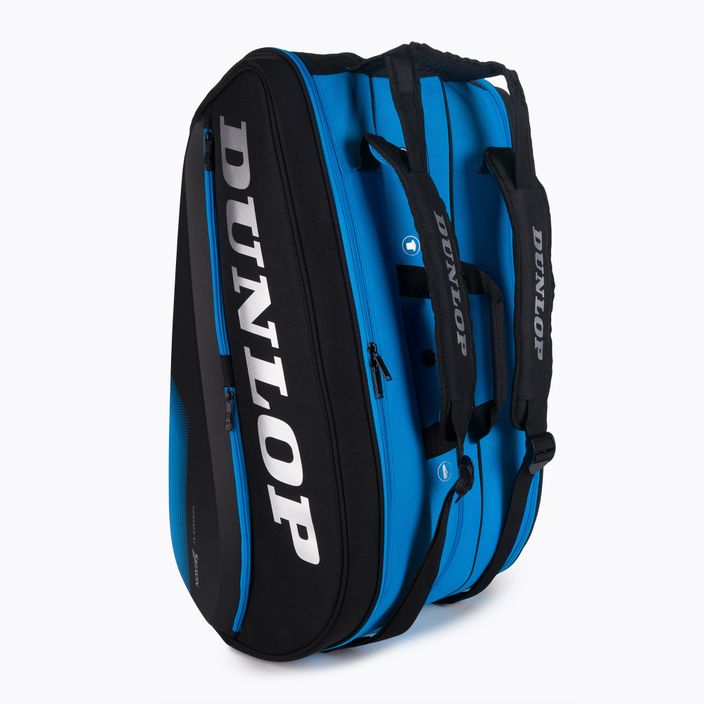 Dunlop FX Performance 12RKT Thermo 80 l tennis bag black/blue 103040 4