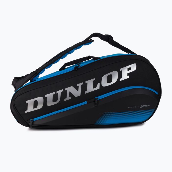 Dunlop FX Performance 8RKT Thermo 60 l tennis bag black-blue 103040